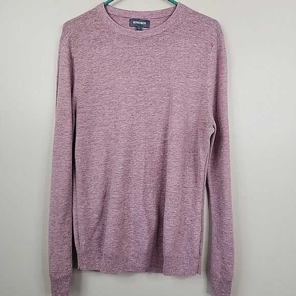 Bonobos Slim Fit Long Sleeve Linen Blend Lightweight Sweater M